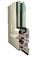 Ε-45 ΝΙΟΒΗ, ανοιγόμενο σύστημα κουφωμάτων αλουμινίου